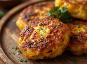 Bolinho de mandioca sem fritura e sem ovos